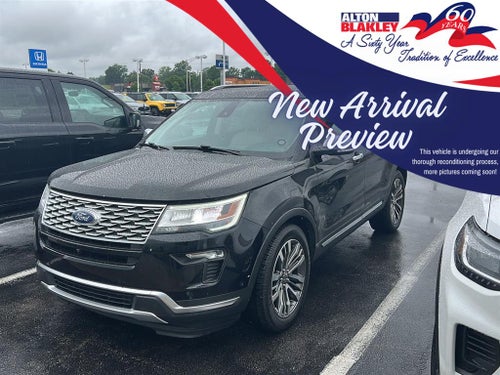 2018 Ford Explorer Platinum
